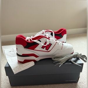 New balance 550 white red men’s 7